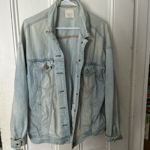 Over sized Jean jacket